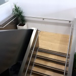 escalier marches bois